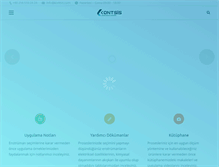 Tablet Screenshot of kontsis.com